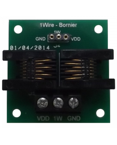 Adaptateur RJ11 BORNIER 1WIRE