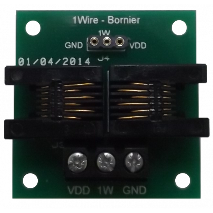 Adaptateur RJ11 BORNIER 1WIRE