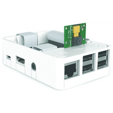 Boîtier Raspberry PI Modèle B+ Blanc