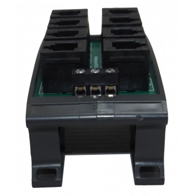 Multiprise RJ12 rail DIN