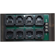 Multiprise RJ12 rail DIN