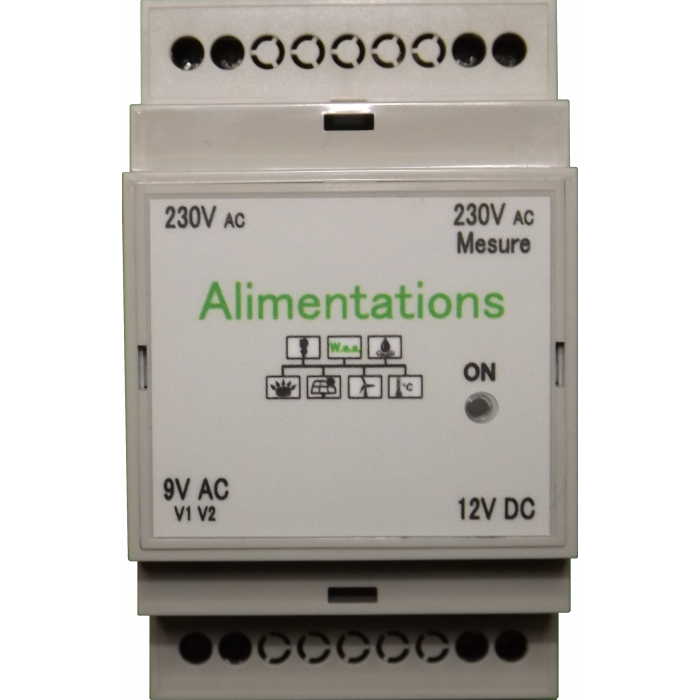 Alimentations WES 12VDC & 9VAC