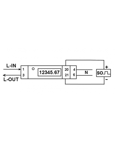 Compteur Energie 50A Compteur Energie 50A