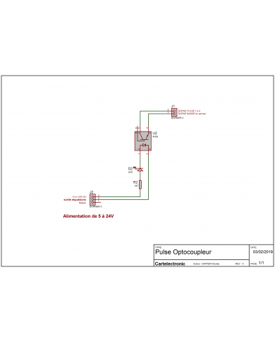 GIOANOLA - Compteur d'eau avec sortie contact sec pour comptage d'impulsion  (1 imp/0,25l) - 3/4p 