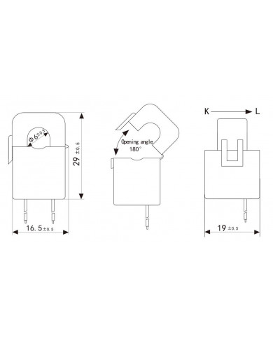 Pince Amp. SCT 006 20A Pince Amp. SCT 006 20A